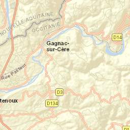 Biars-sur-Cère Street Map