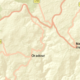 Neuvéglise Street Map