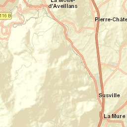 La Motte-Saint-Martin Street Map