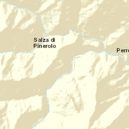 Salza di Pinerolo Street Map