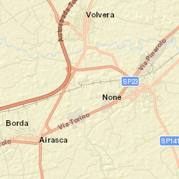 Airasca Street Map