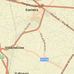 Favari-Avatanei Street Map