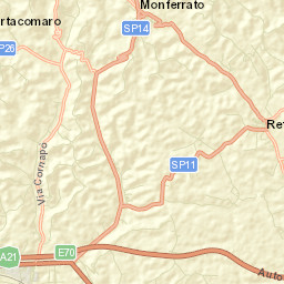 Castagnole Monferrato Street Map