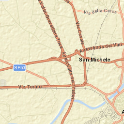 Alessandria Street Map