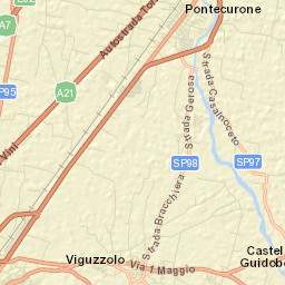 Castellar Guidobono Street Map