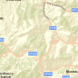 Codevilla Street Map