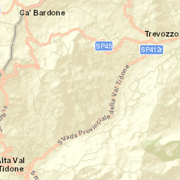 Nibbiano Street Map