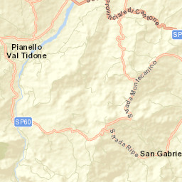 Pianello Val Tidone Street Map