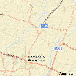 Carpaneto Piacentino Street Map