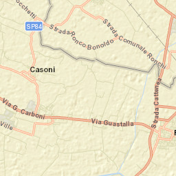 Reggiolo Street Map