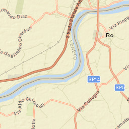Polesella Street Map