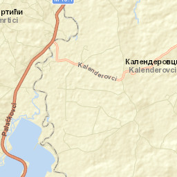 Kalenderovci Donji Street Map