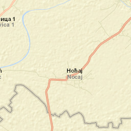 Salaš Noćajski Street Map