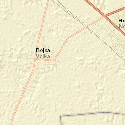 Vojka Street Map