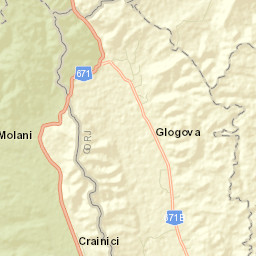 Glogova Street Map