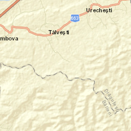 Comuna Drãguţeşti Street Map