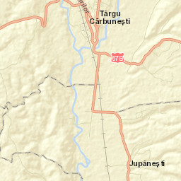 Comuna Jupâneşti Street Map