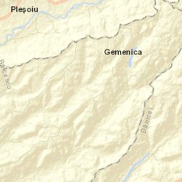 Comuna Stoileşti Street Map