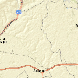 Adânca Street Map