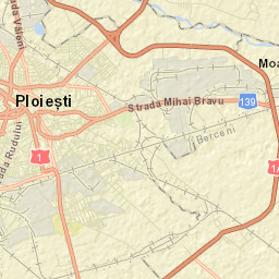 Ploieşti Street Map
