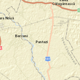 Berceni Street Map