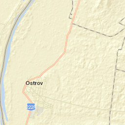 Ostrov Street Map