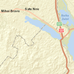 Comuna Mihai Bravu Street Map