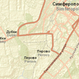 Perovo Street Map
