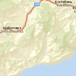 Shchebetovka Street Map