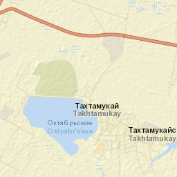 Takhtamukay Street Map