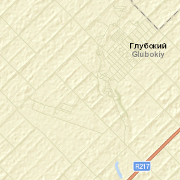 Glubokiy Street Map