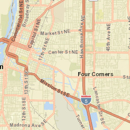 Salem Street Map