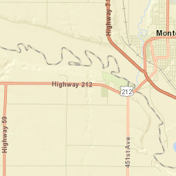 Montevideo Street Map