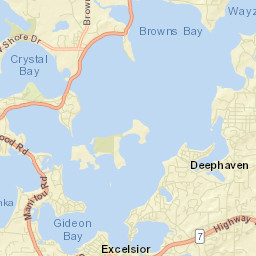 2090 Shoreline Drive, Wayzata, MN Street Map