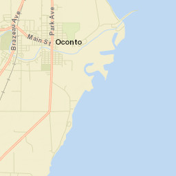 Oconto Street Map