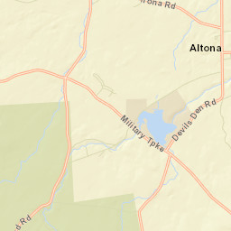 Alder Bend New York Street Map