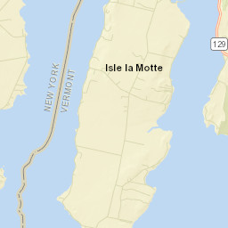 Chazy Landing New York Street Map