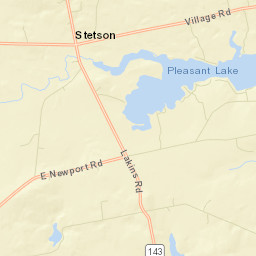 Stetson Street Map