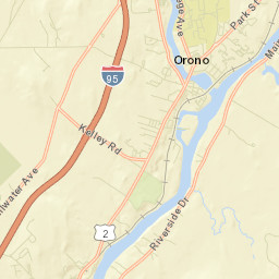 Orono Street Map