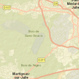 Saint-Médard-en-Jalles Street Map