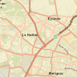 Eysines Street Map