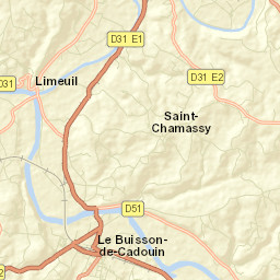 Le Buisson-de-Cadouin Street Map