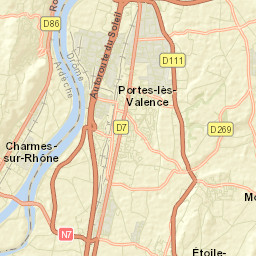 Beauvallon Street Map