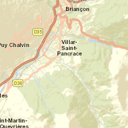 Villar-Saint-Pancrace Street Map