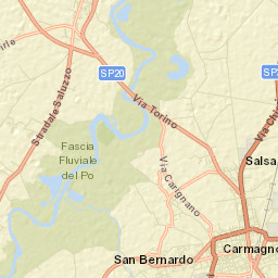 Carmagnola Street Map