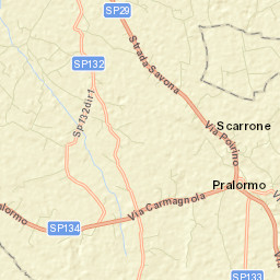 Pralormo Street Map