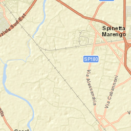 Spinetta Marengo Street Map
