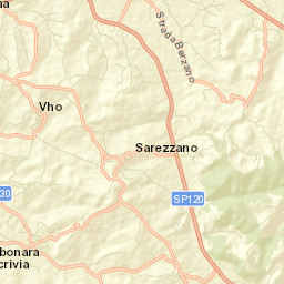 Cerreto Grue Street Map