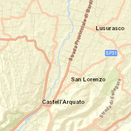 Castell'Arquato Street Map