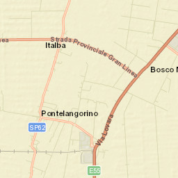 Pontelangorino Street Map